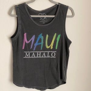 CHASER women’s gray tank top